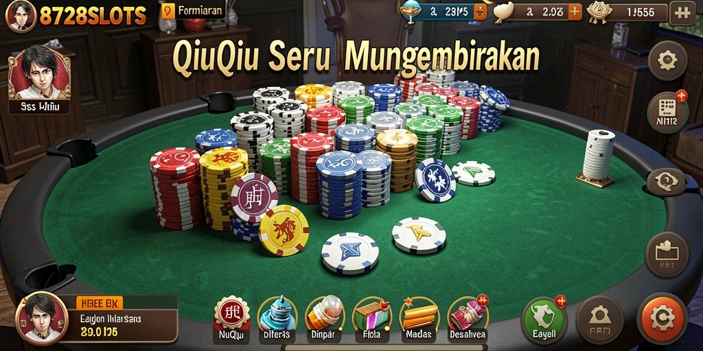 Screenshot gameplay QiuQiu yang seru di 8728SLOTS.