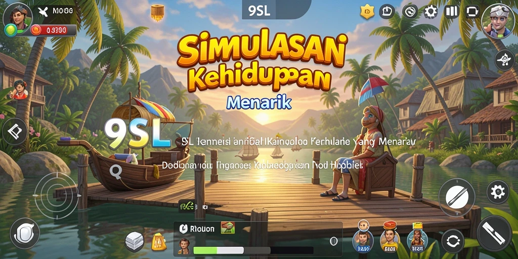 Tampilan gameplay <strong>9SL</strong> yang realistis dan menarik.