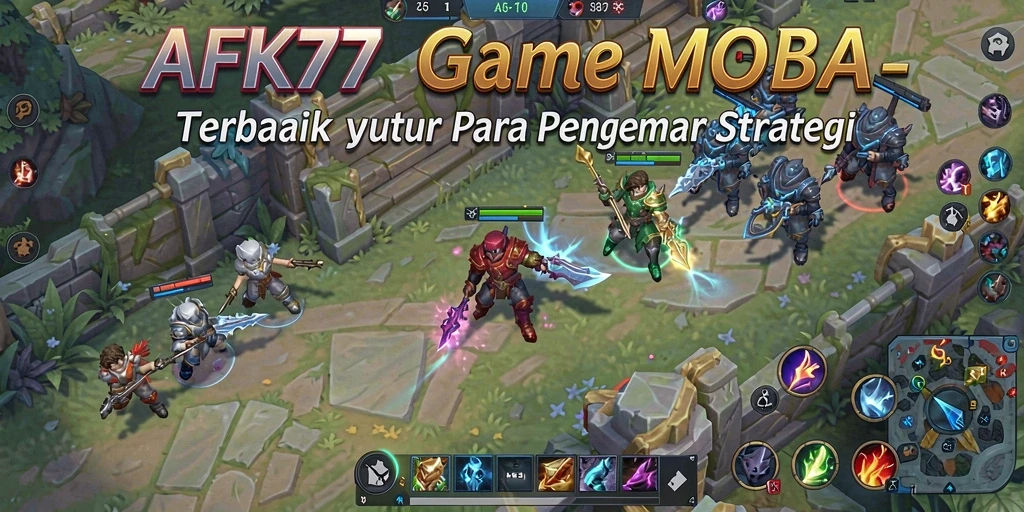 Tampilan gameplay AFK77 yang penuh aksi dan strategi.