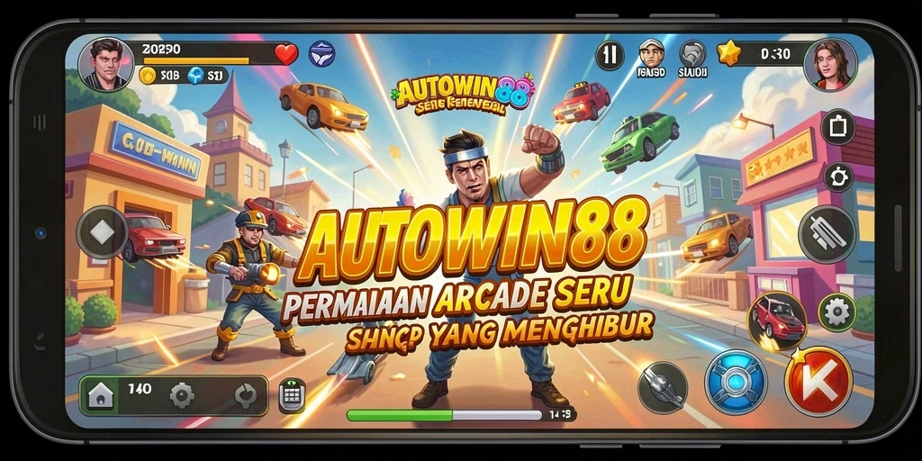Tampilan gameplay seru dalam AUTOWIN88 yang penuh warna.