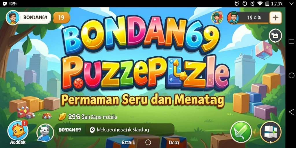 Screenshot gameplay BONDAN69 menampilkan teka-teki yang menarik.