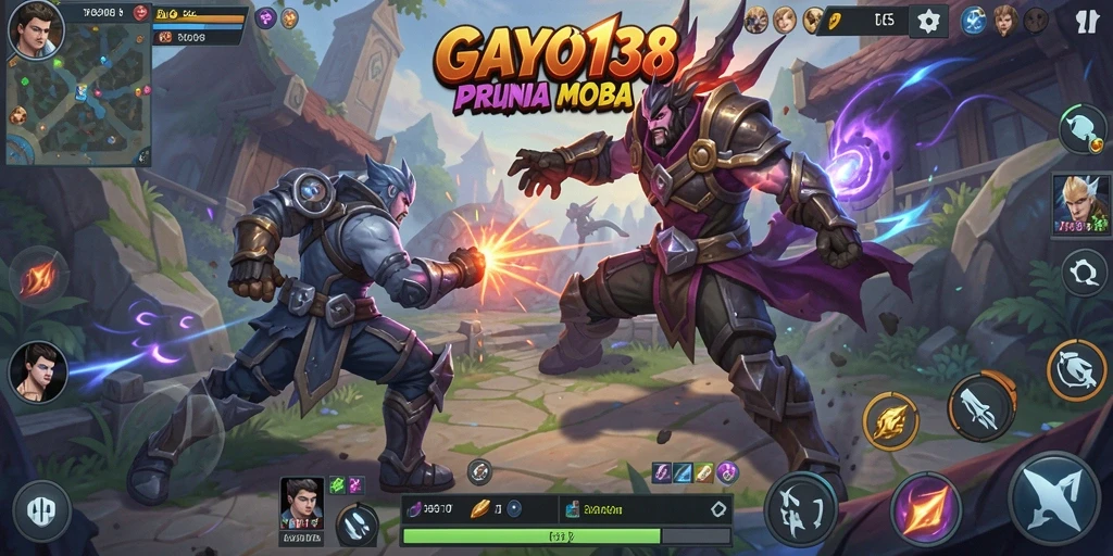 Tampilan gameplay seru dari GAYO138 yang penuh strategi.