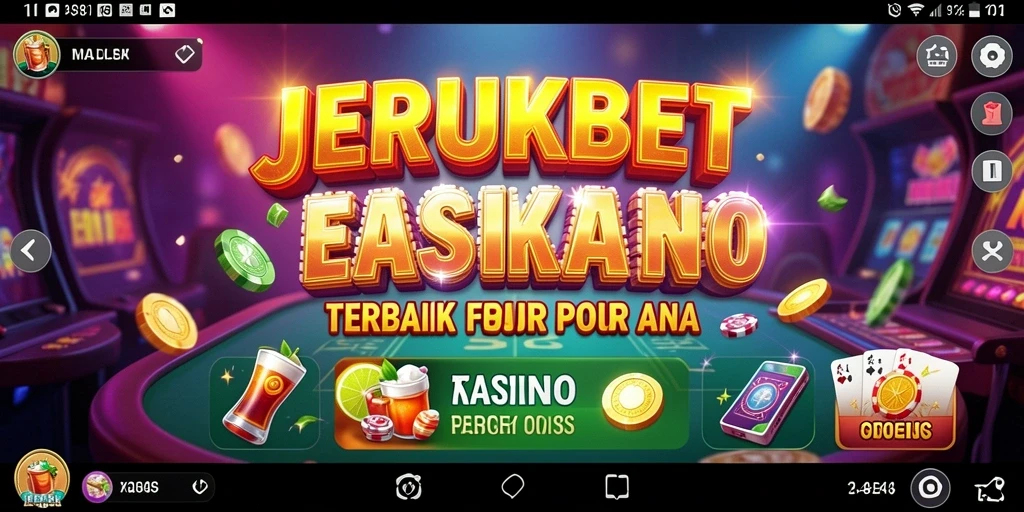 Tampilan gameplay menarik dari JERUKBET yang mengasyikkan.