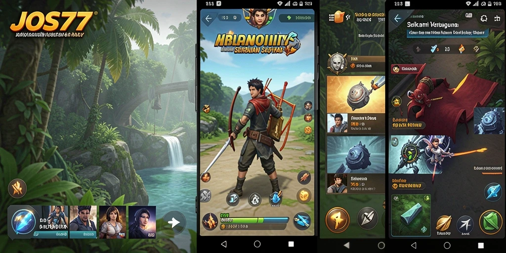 Screenshot JOS77 menampilkan berbagai fitur utilitas yang berfungsi.