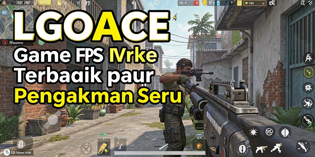 Tampilan gameplay seru LGOACE yang menegangkan dan mendebarkan.