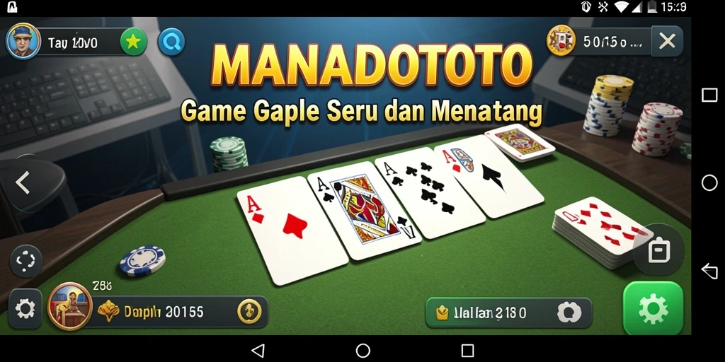 Tangkap layar gameplay menarik di MANADOTOTO.