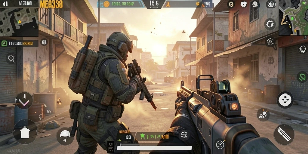 Tampilan screenshot dari gameplay MEGA338 yang intens dan seru.
