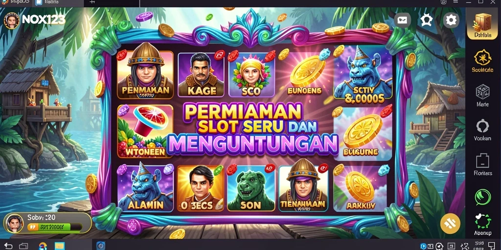 Tampilan gameplay <strong>NOX123</strong> yang menarik dalam permainan Slot.