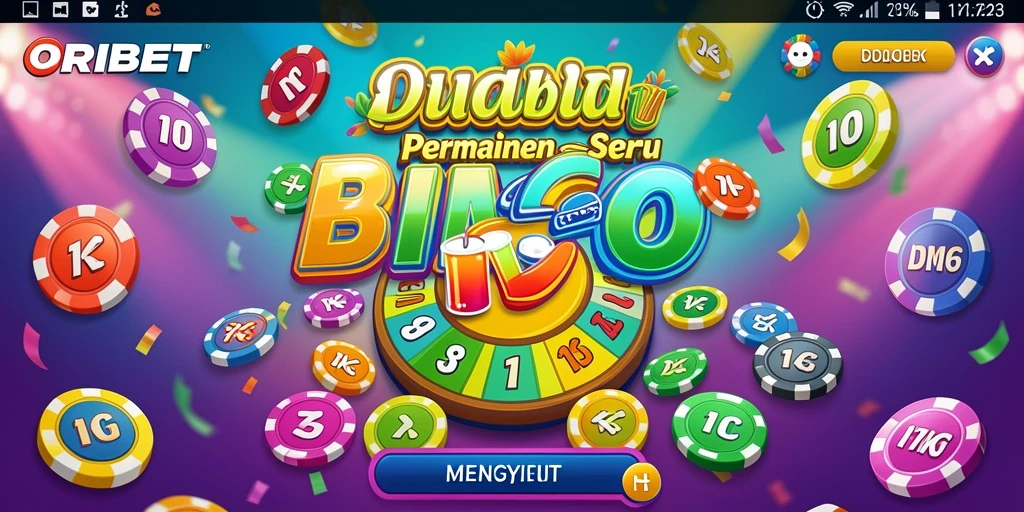 Tampilan menarik dari gameplay Bingo di ORIBET.