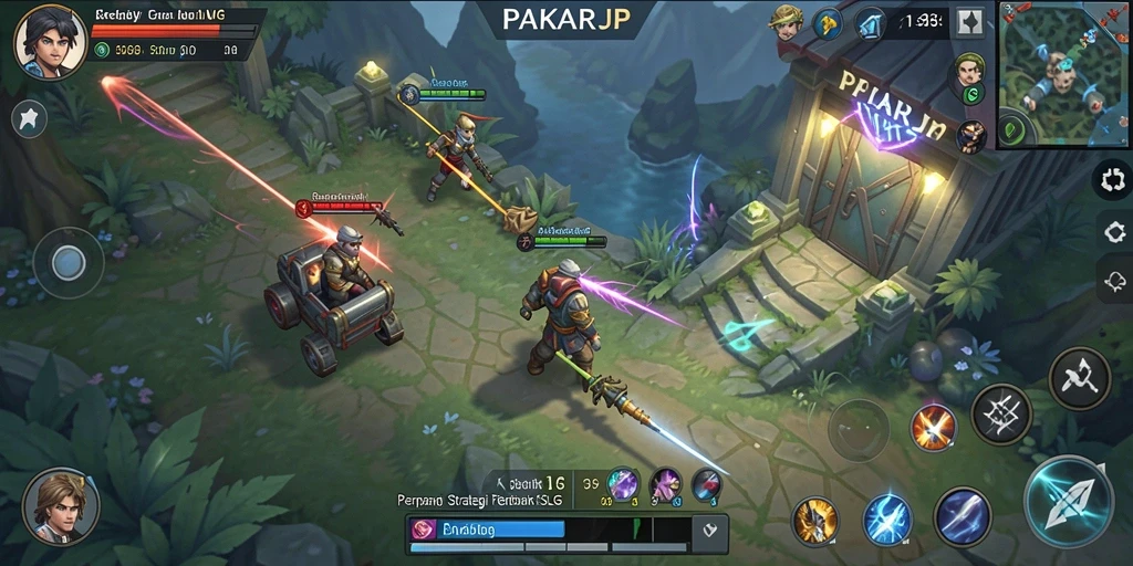 Tampilan gameplay PAKARJP yang menakjubkan dan penuh strategi.