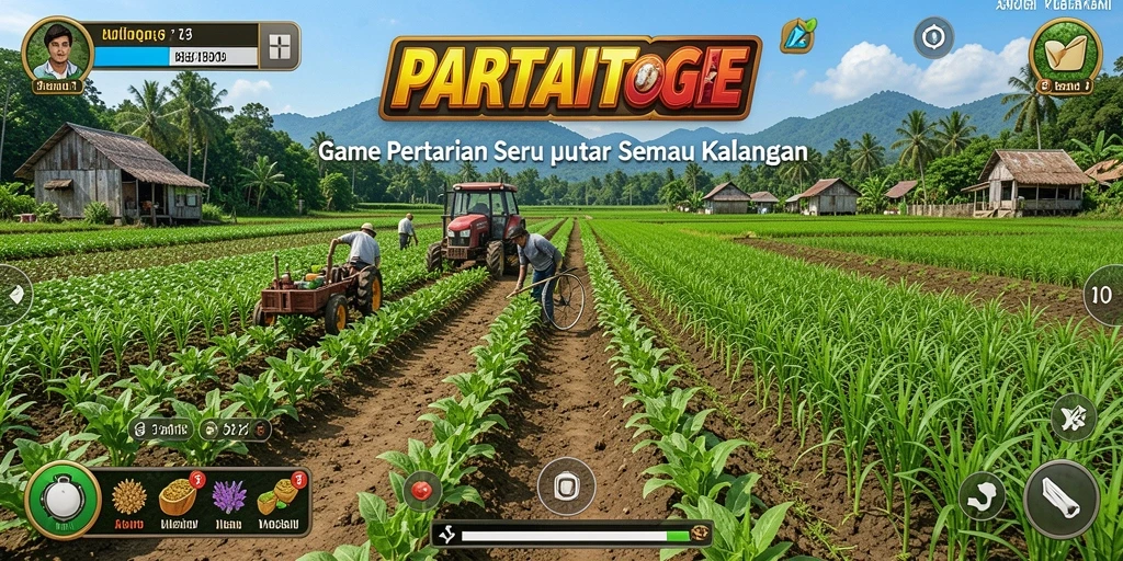 Tampilan gameplay seru dan interaktif dalam PARTAITOGEL.