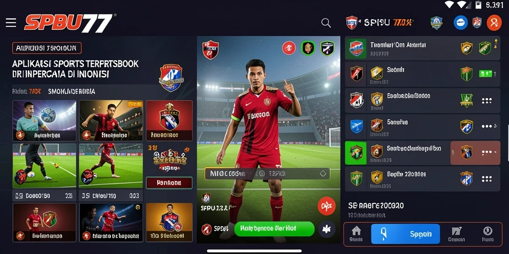 Screenshot SPBU77 menampilkan pengalaman bertaruh yang seru dan interaktif.