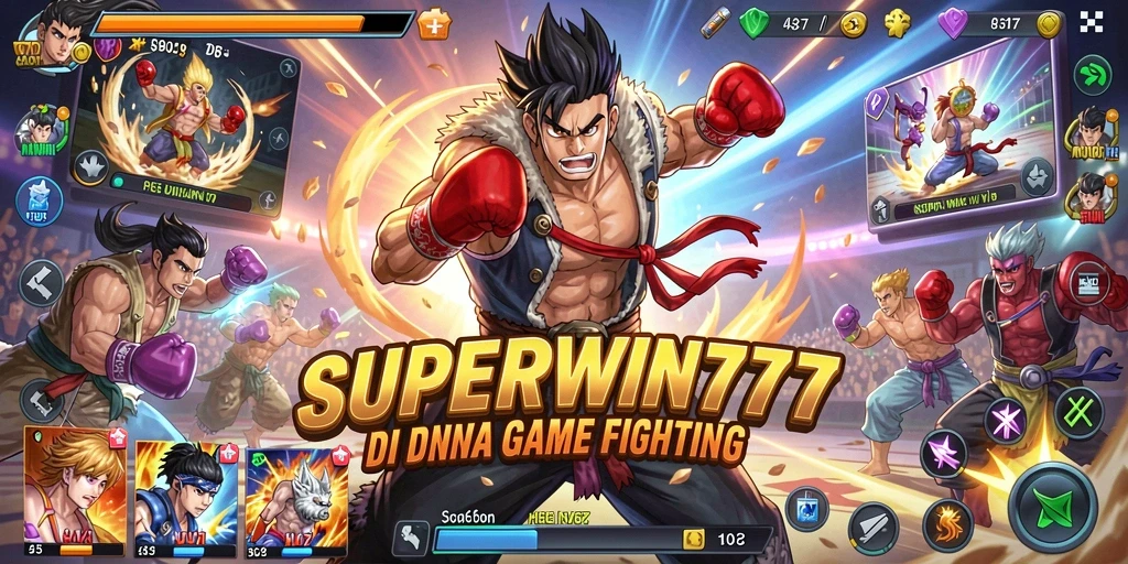 Gameplay mendebarkan dalam SUPERWIN777, pertarungan tanpa henti!