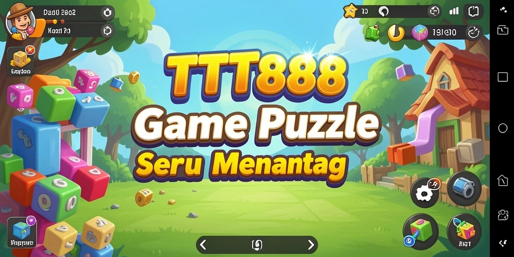 Screenshot gameplay TTT888 dengan tantangan Puzzle yang mengasyikkan.