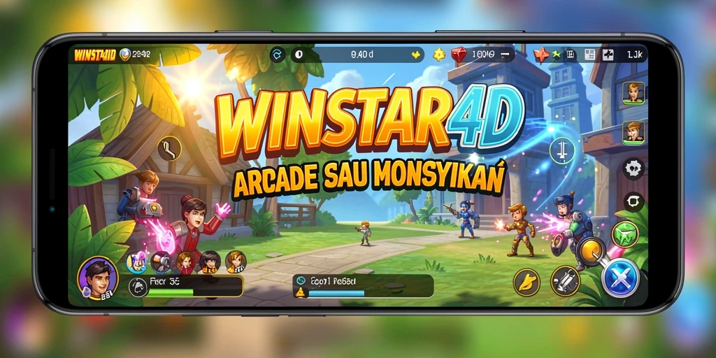 Tangkapan layar gameplay <strong>WINSTAR4D</strong> yang penuh aksi dan tantangan.